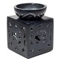 Black Polished Soapstone Oil Diffuser