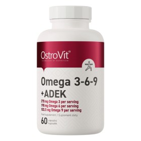 Omega 3-6-9 + ADEK | 60 caps | voor 60 dagen