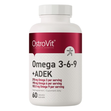 Omega 3-6-9 + ADEK | 60 caps | voor 60 dagen