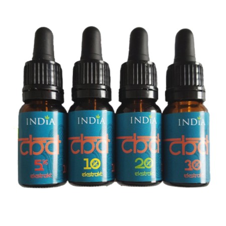 CBD-olie (extract) | CBD, CBC, CBG, CBDV | 10ml