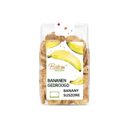 Banany suszone | plasterki | 125g