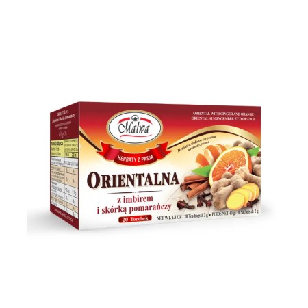 Oriental Tea with Ginger and Orange - ietsGezond.nl