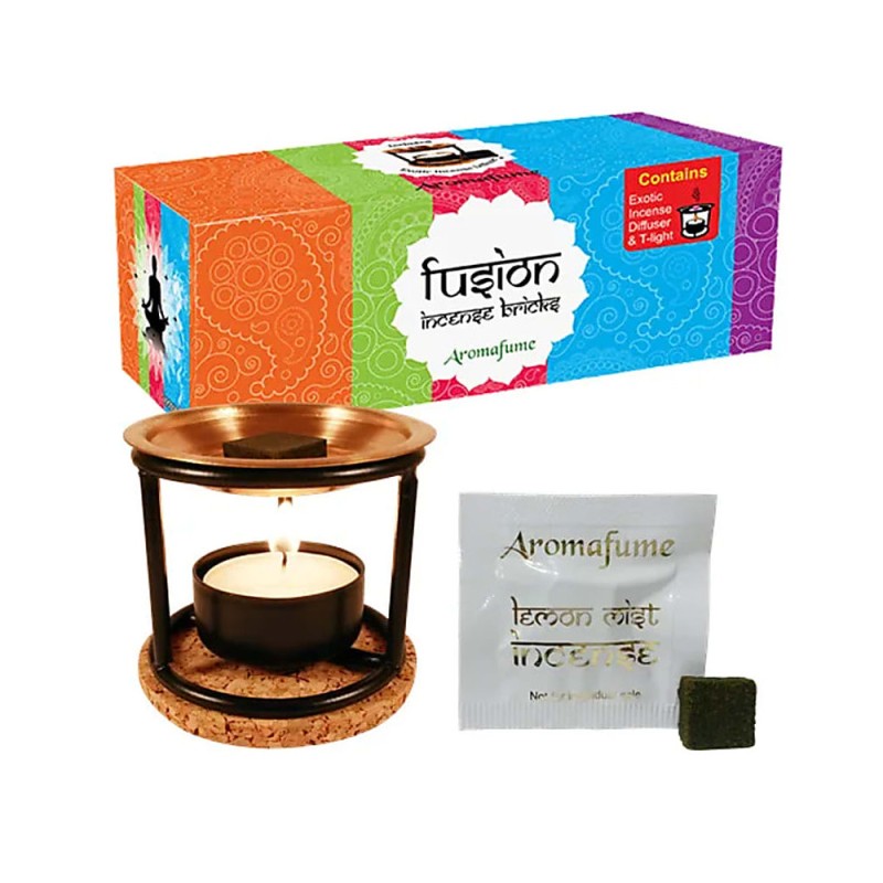 All-in incense block set | diffuser + 20 blocks | Fusion