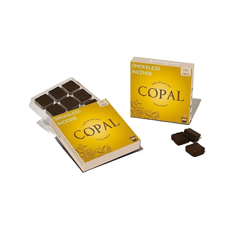 Incense cubes | 9+1 pieces | low-smoke Copal
