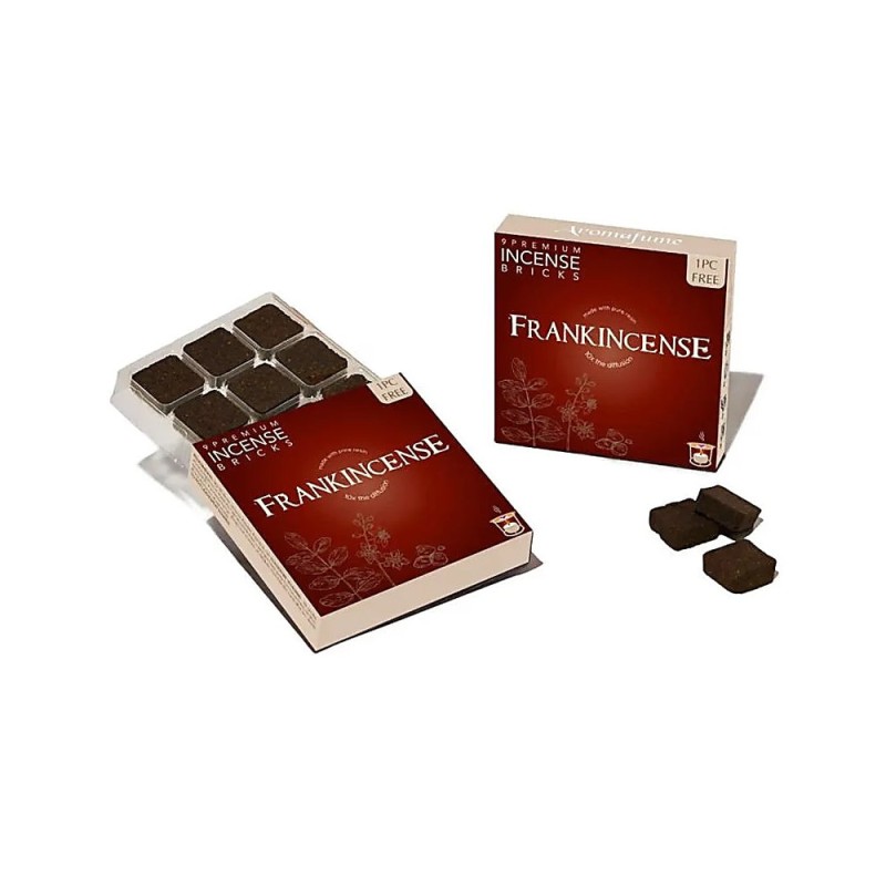 Incense cubes | 9+1 pieces | low-smoke Frankincense