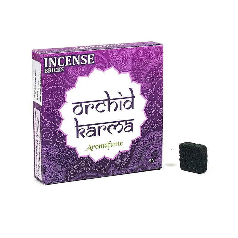 Incense cubes | 9+1 pieces | low-smoke Orchid