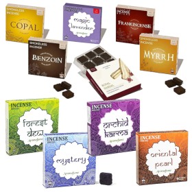 Incense cubes | 9+1 pieces | low-smoke