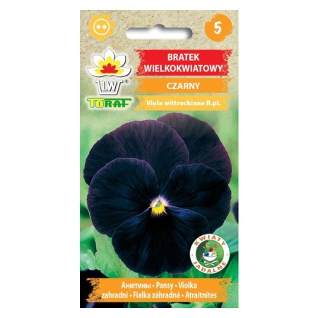 Pansy | Black | Flower Seeds