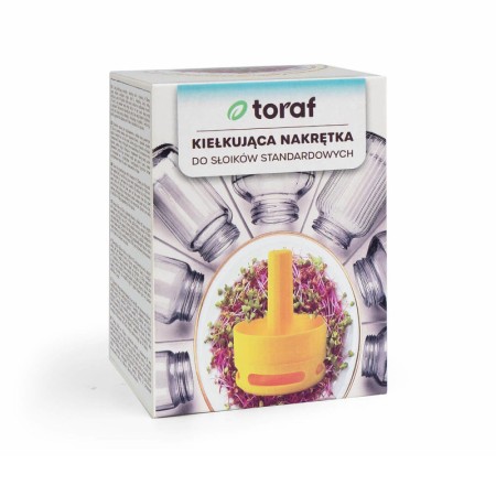 Sprouting lid for standard jars