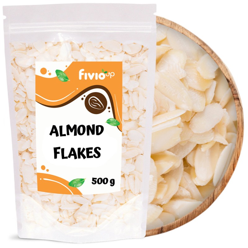 Nutritious Almond Flakes for Diverse Dishes Weight 500g