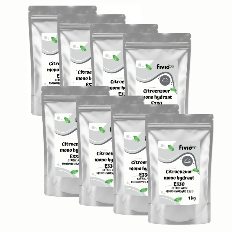 8x Citric Acid 1kg (total 8kg)