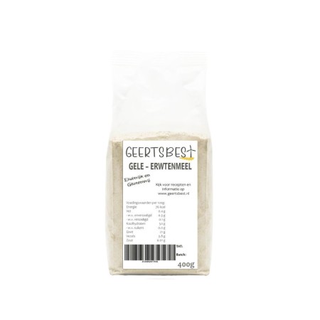 Gele Erwtenmeel | Glutenvrij | 400g | ietsGezond.nl