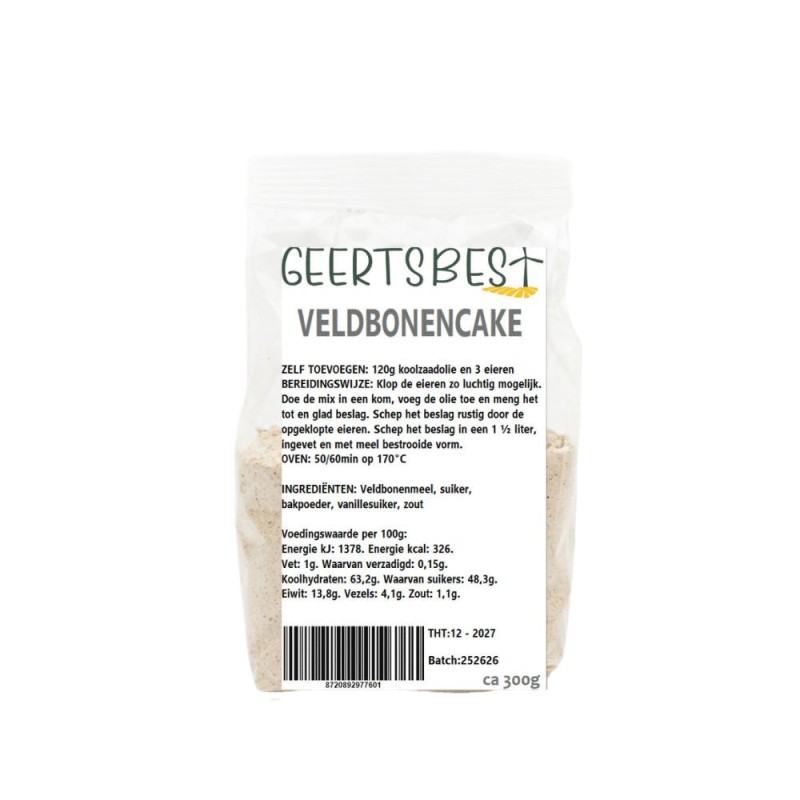 Field bean cake mix | gluten-free | 300g