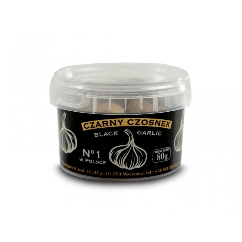 BIO Czarny czosnek 80g
