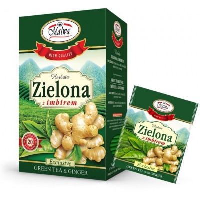 Green Tea with Ginger - Unique Blend | ietsGezond.nl