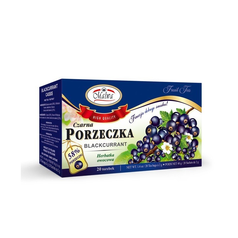 Zwarte bessen thee | 20 zakjes