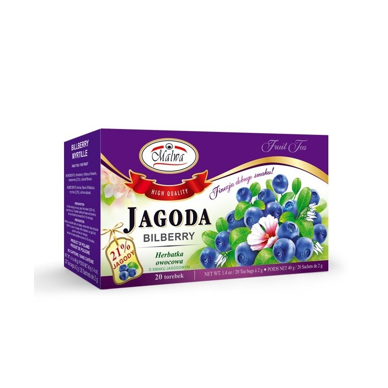 Blauwe bosbes thee | 20 zakjes