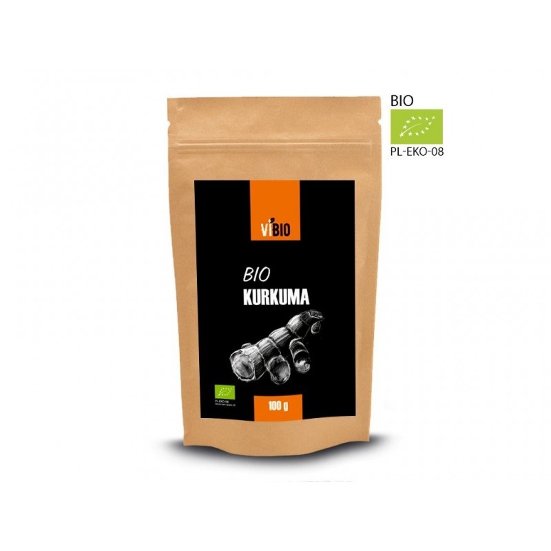 BIO Curcuma powder [let op: t.h.t. 05.06.2024] Weight 100g